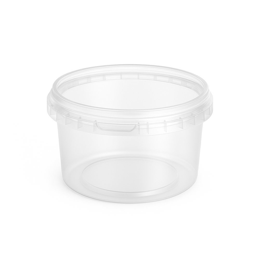 250 ml Round Tamper proof Container (95 dia)