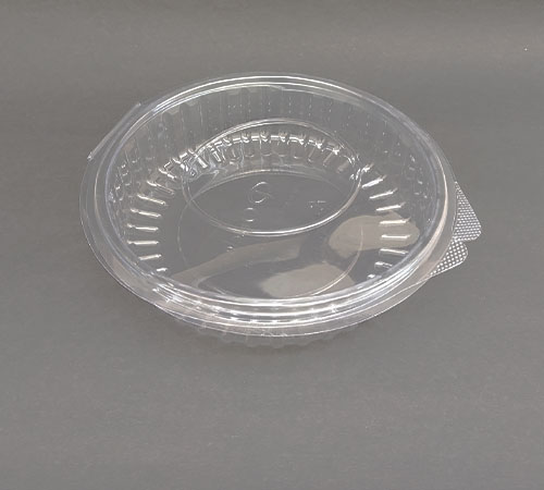 34 oz Round PET Flat Lid Container