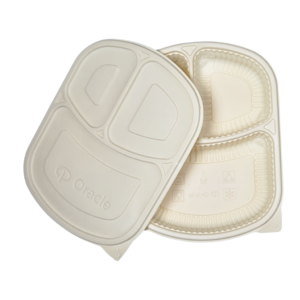 3 Portion Cornstarch meal tray