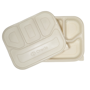 4 Portion Cornstarch meal tray