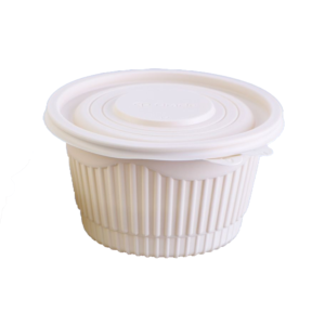 500 ml Cornstarch round container