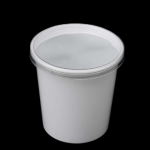 750 ml White Round Container