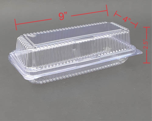 9x4x2.5 inch PET Clamshell Box - Image 2