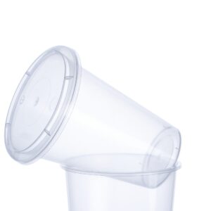 300 ml transparent Take-away Glass